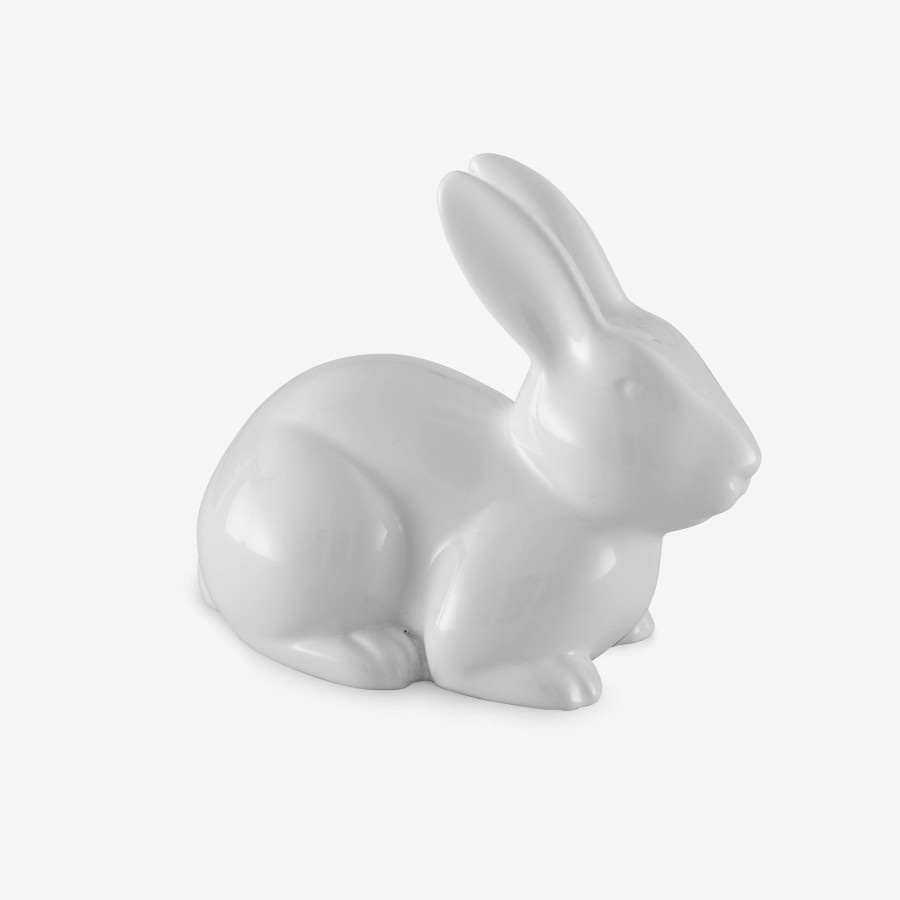 Dekorationsartikel Ligne Roset | Pan Pan Mini Pan Pan Deko-Hase Weiss