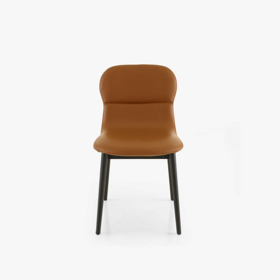 Stuhle, Bridgestuhle & Hocker Ligne Roset | Silvio / Silvia Stuhl - Silvia Ausfuhrung Leder