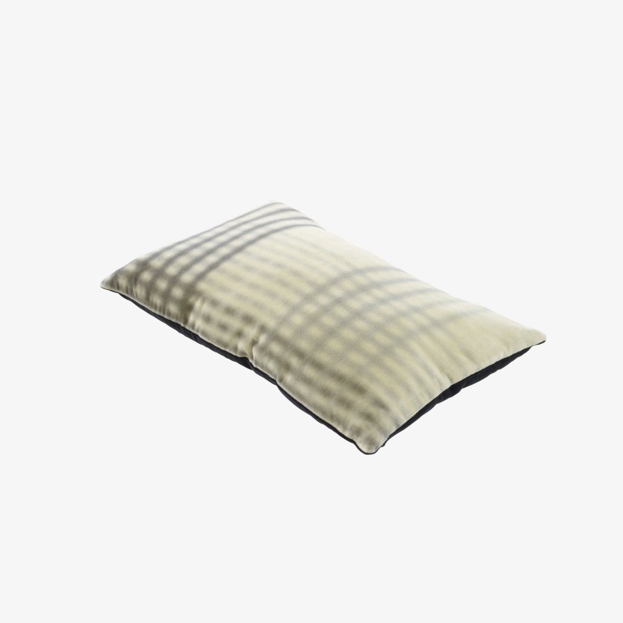 Kissen & Plaids Ligne Roset | Flou Kissen Schwarz / Weiss