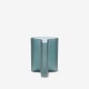 Vasen & Schalen Ligne Roset | T Vase Grey Blue Kleines Modell