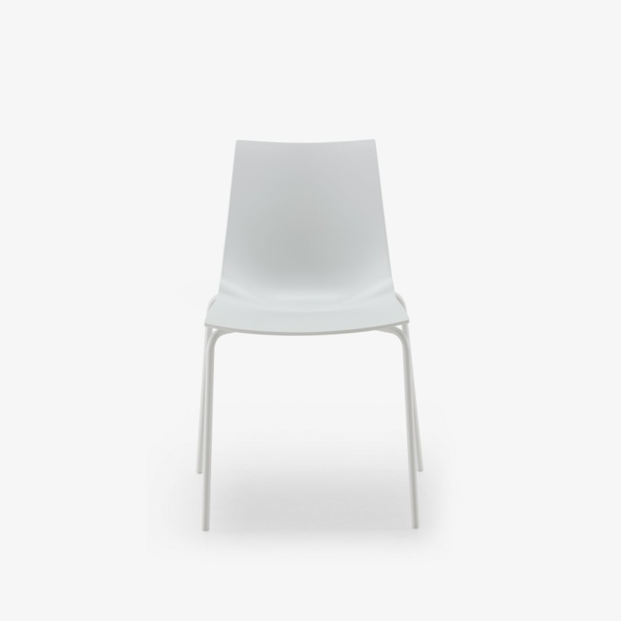 Stuhle, Bridgestuhle & Hocker Ligne Roset | Paola Satz Mit 2 Stuhlen Weiss Gestell Lack Weiss