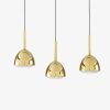 Hangeleuchten & Wandleuchten Ligne Roset | Brass Bell Hangeleuchte Mit 3 Schirmen