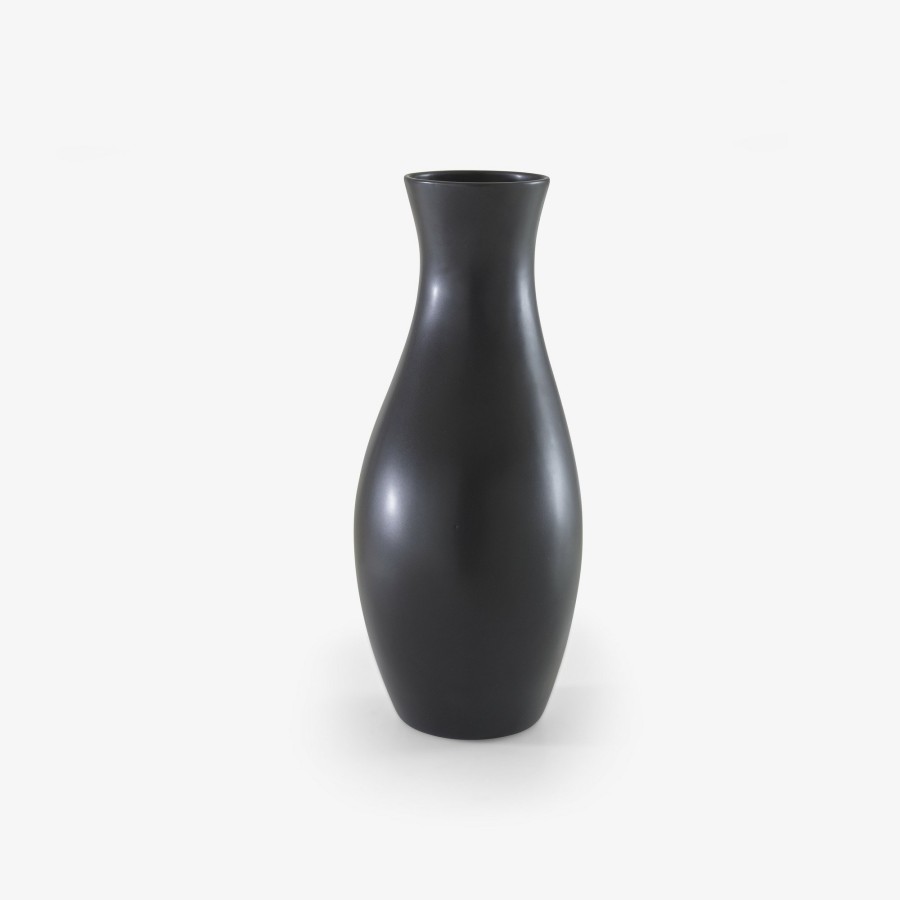 Vasen & Schalen Ligne Roset | Hanbun Vase Matt Schwarz