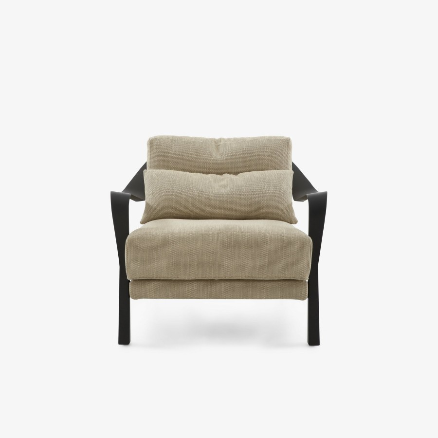 Sessel Ligne Roset | Cityloft Sessel Mit Armlehnen Armlehnen Aluminium Komplettes Element