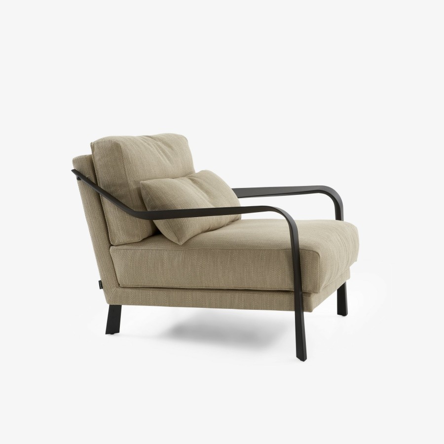 Sessel Ligne Roset | Cityloft Sessel Mit Armlehnen Armlehnen Aluminium Komplettes Element