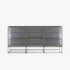 Anrichten Ligne Roset | Canaletto Vitrine Anrichte Mit 3 Turen Front Klarglas K 6