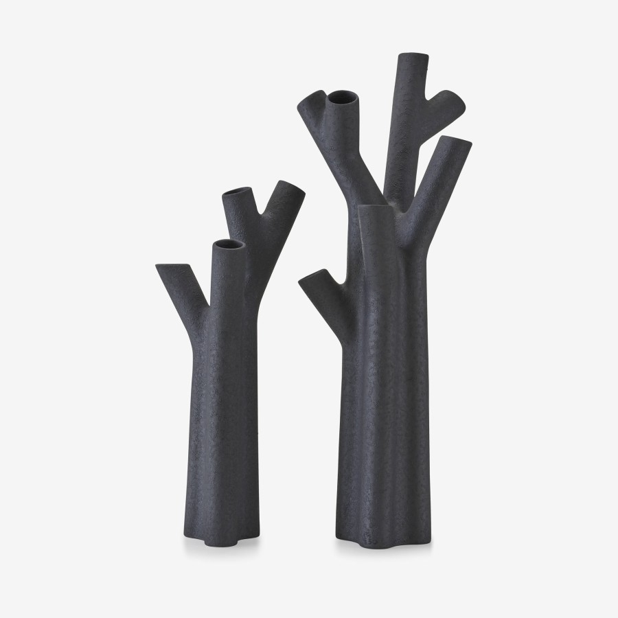 Vasen & Schalen Ligne Roset | Roseau Vase Grosses Modell Schwarz