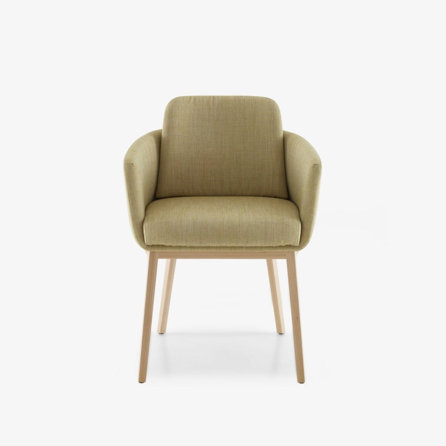 Stuhle, Bridgestuhle & Hocker Ligne Roset | Tadao Bridgestuhl Fussgestell Holz