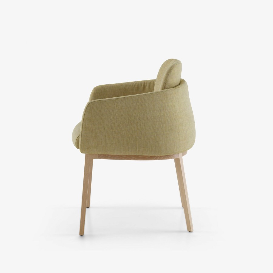 Stuhle, Bridgestuhle & Hocker Ligne Roset | Tadao Bridgestuhl Fussgestell Holz